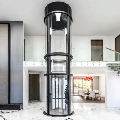 Glass Panoramic Disabled Lift Installation